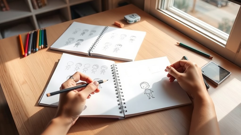 child drawing tutorial
