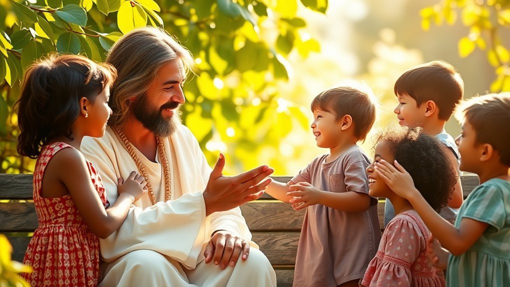 jesus values and welcomes children