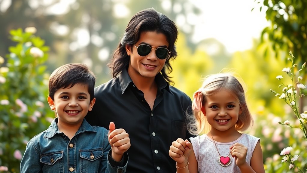 michael jackson s biological children