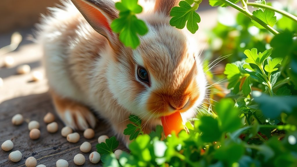 baby bunnies nutritious diet