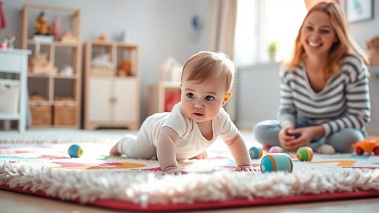 baby crawling development timeline