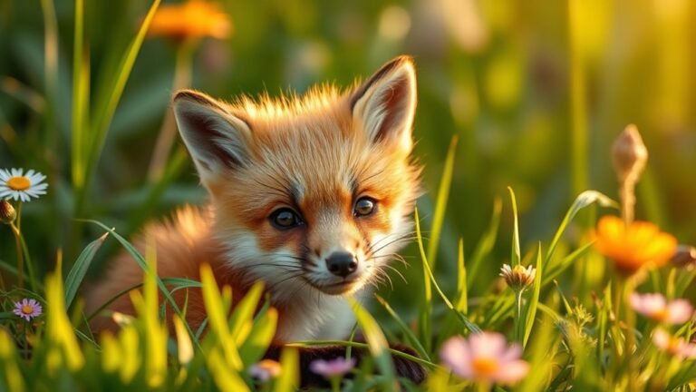 baby fox is a kit
