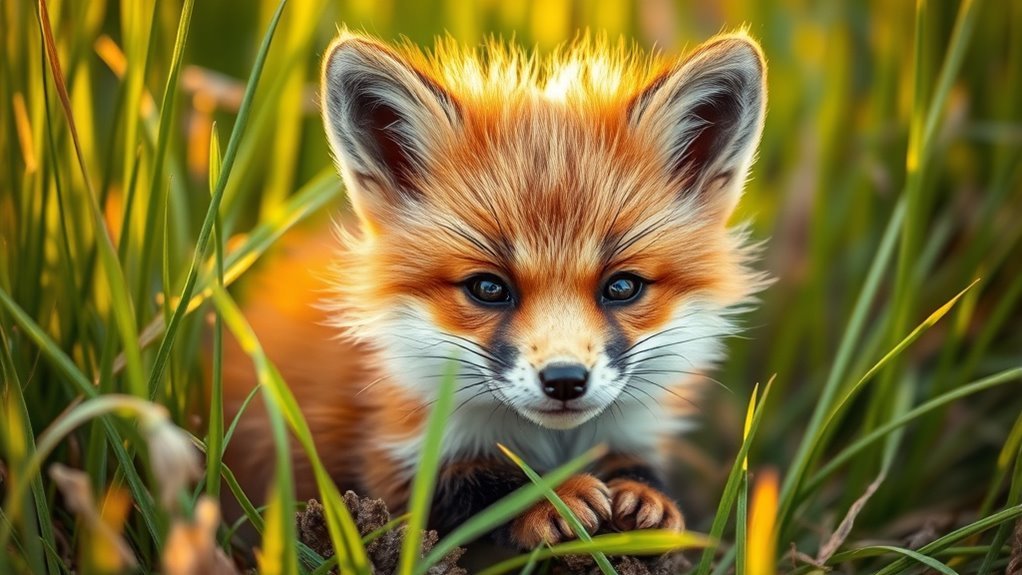 baby foxes are called kits