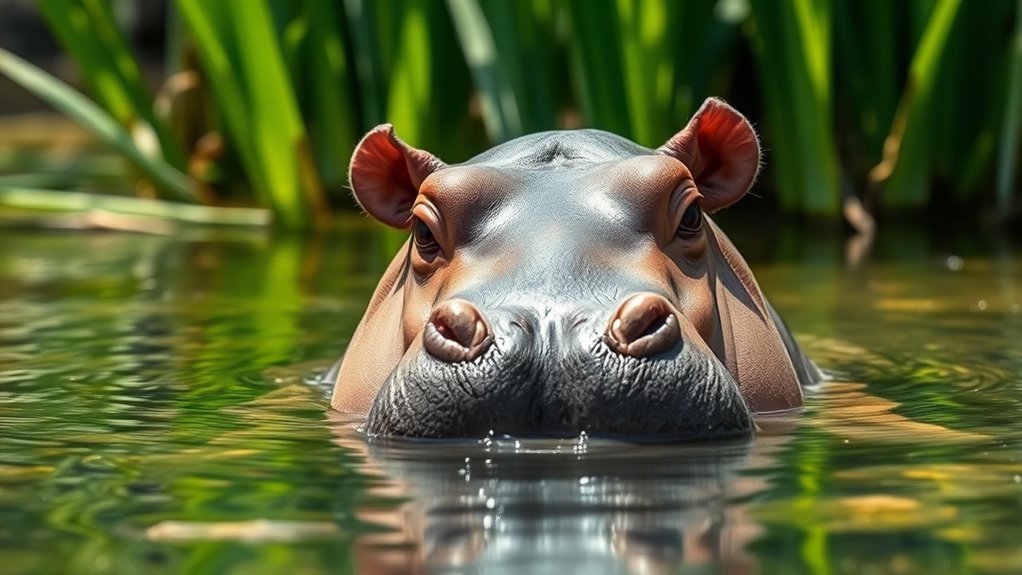 baby hippo weight