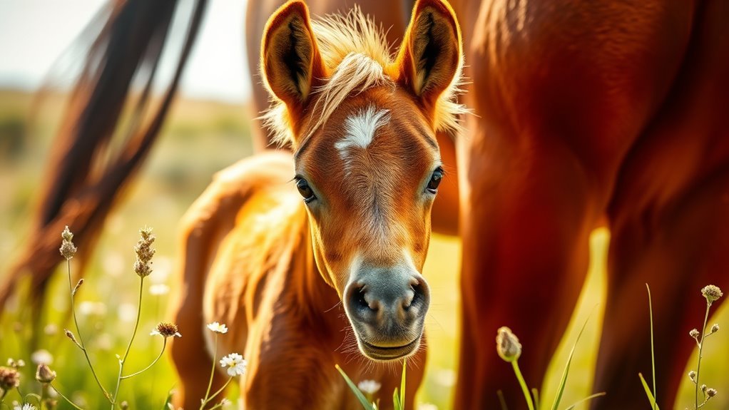 baby horse is called foal
