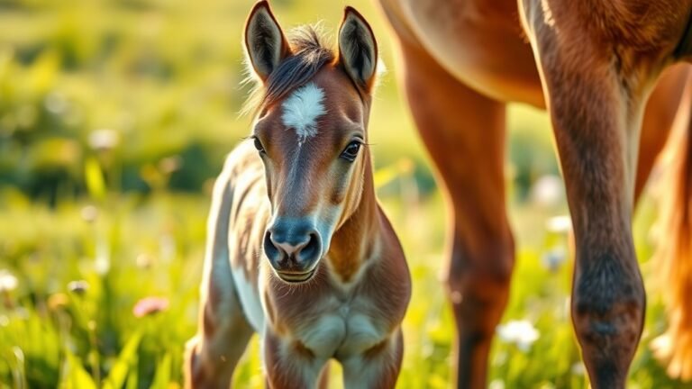 baby horses are called foals
