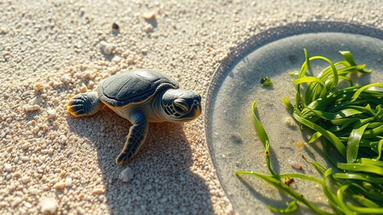 baby turtles nutritious diet