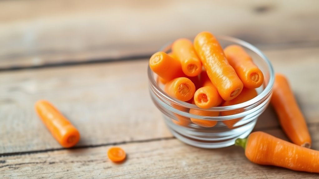 calories in baby carrots
