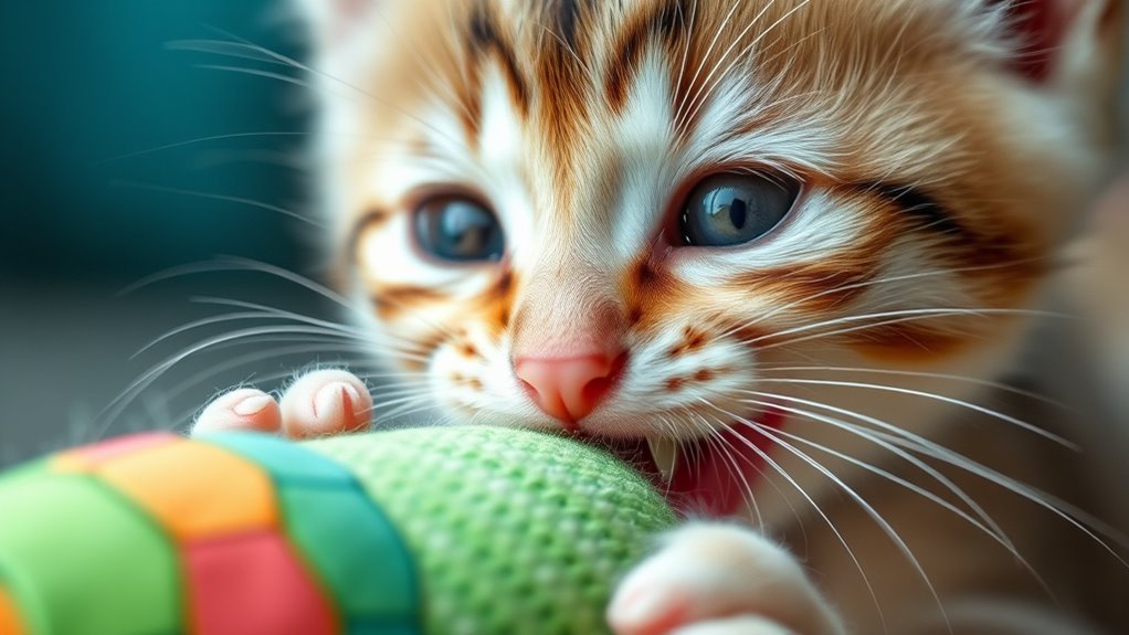cats baby teeth fall out