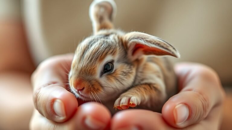 estimating baby rabbit age