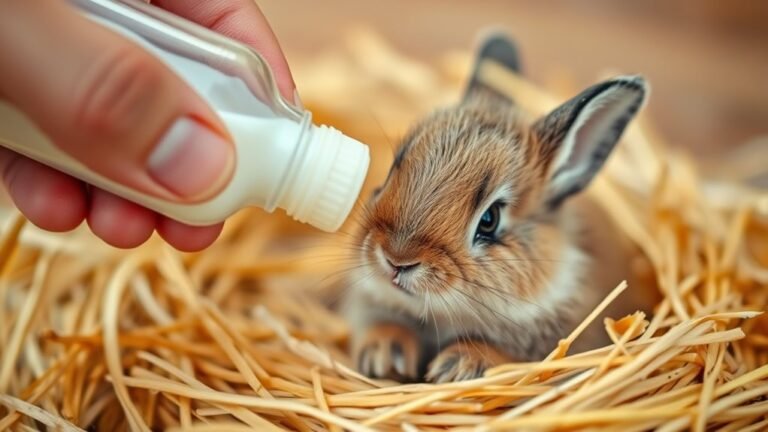 feeding baby rabbits properly