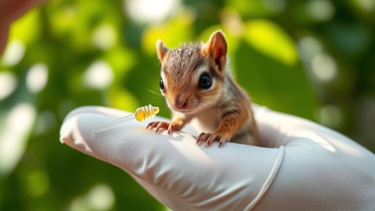 feeding baby squirrels properly