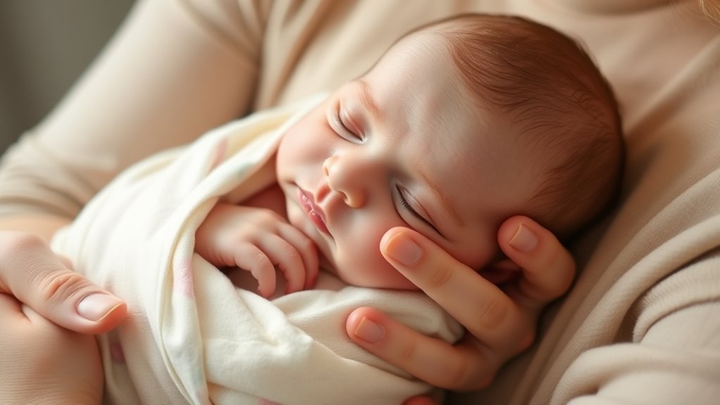 gentle upright soothing burping