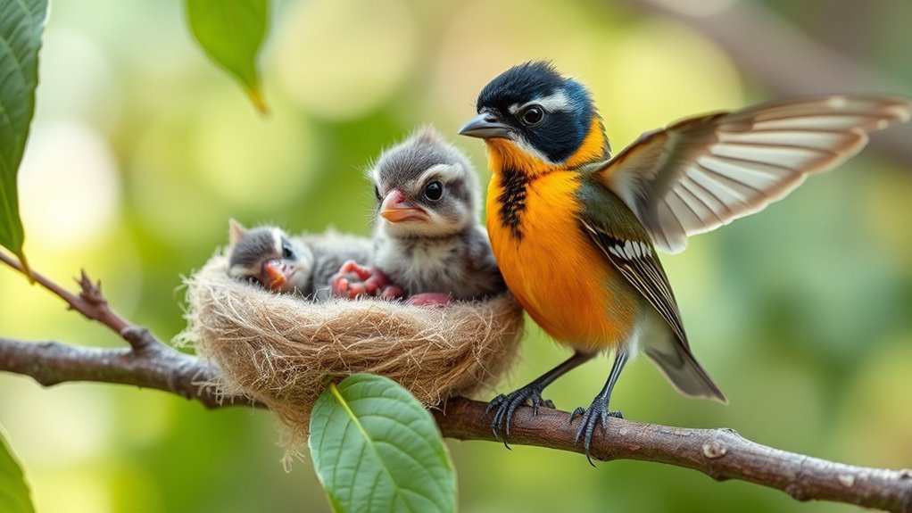 identify baby bird stages