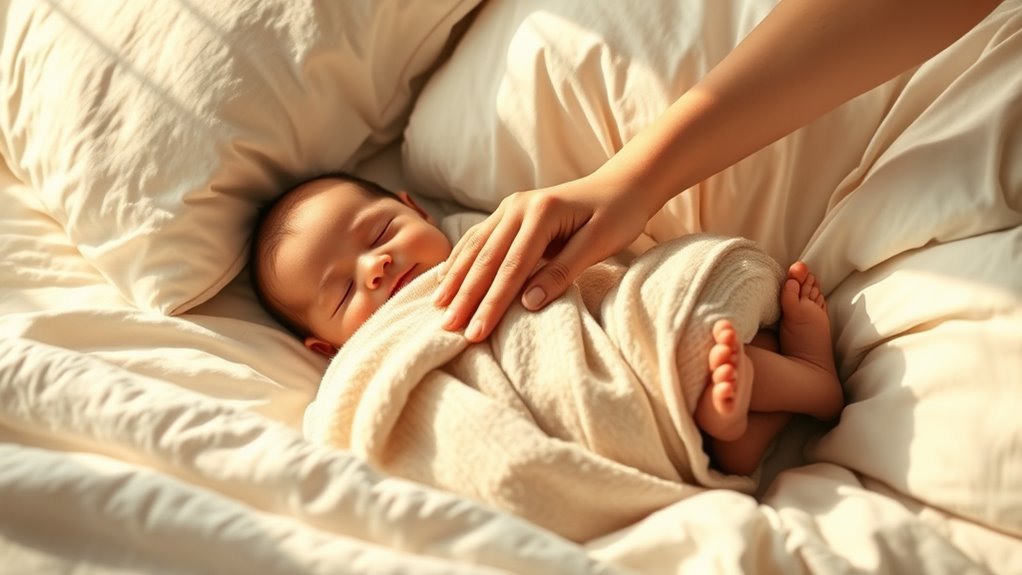 keep baby safe on bed