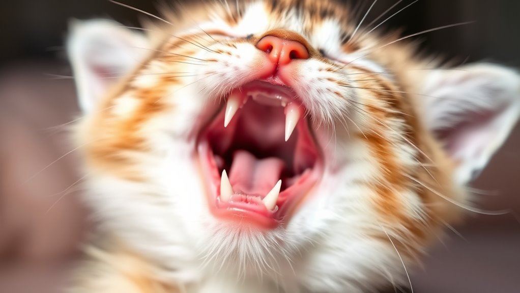 kittens lose teeth gradually
