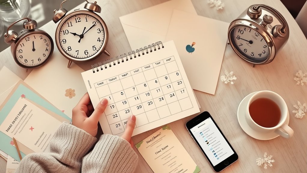 plan baby shower timing carefully