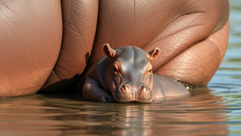 rapid baby hippo growth
