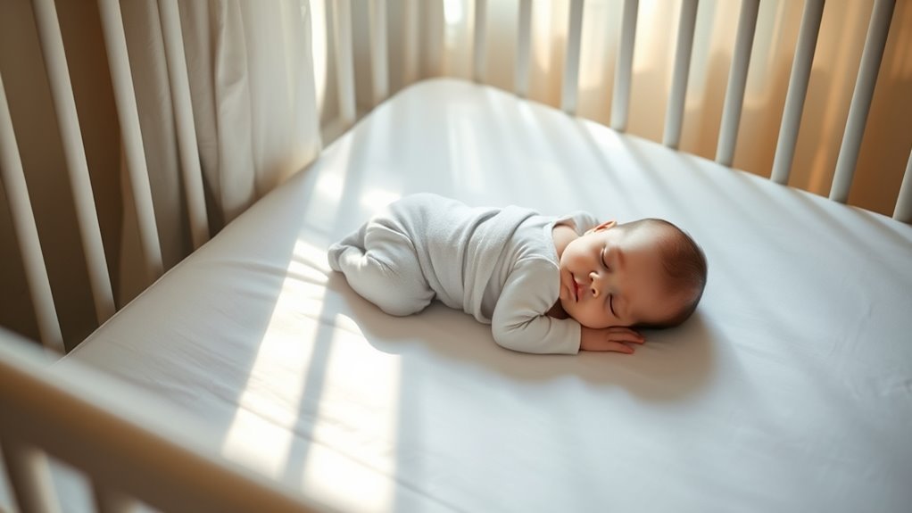 safe tummy sleeping milestone
