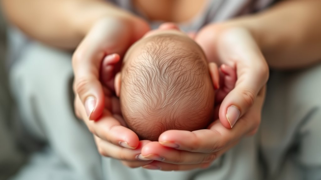 support baby s head and neck